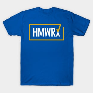 HMWRX White and Gold T-Shirt